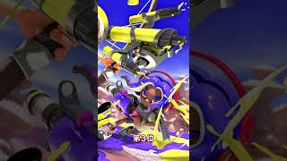 【スプラトゥーン】ロアが初心者にはおススメしないブキ#Shorts