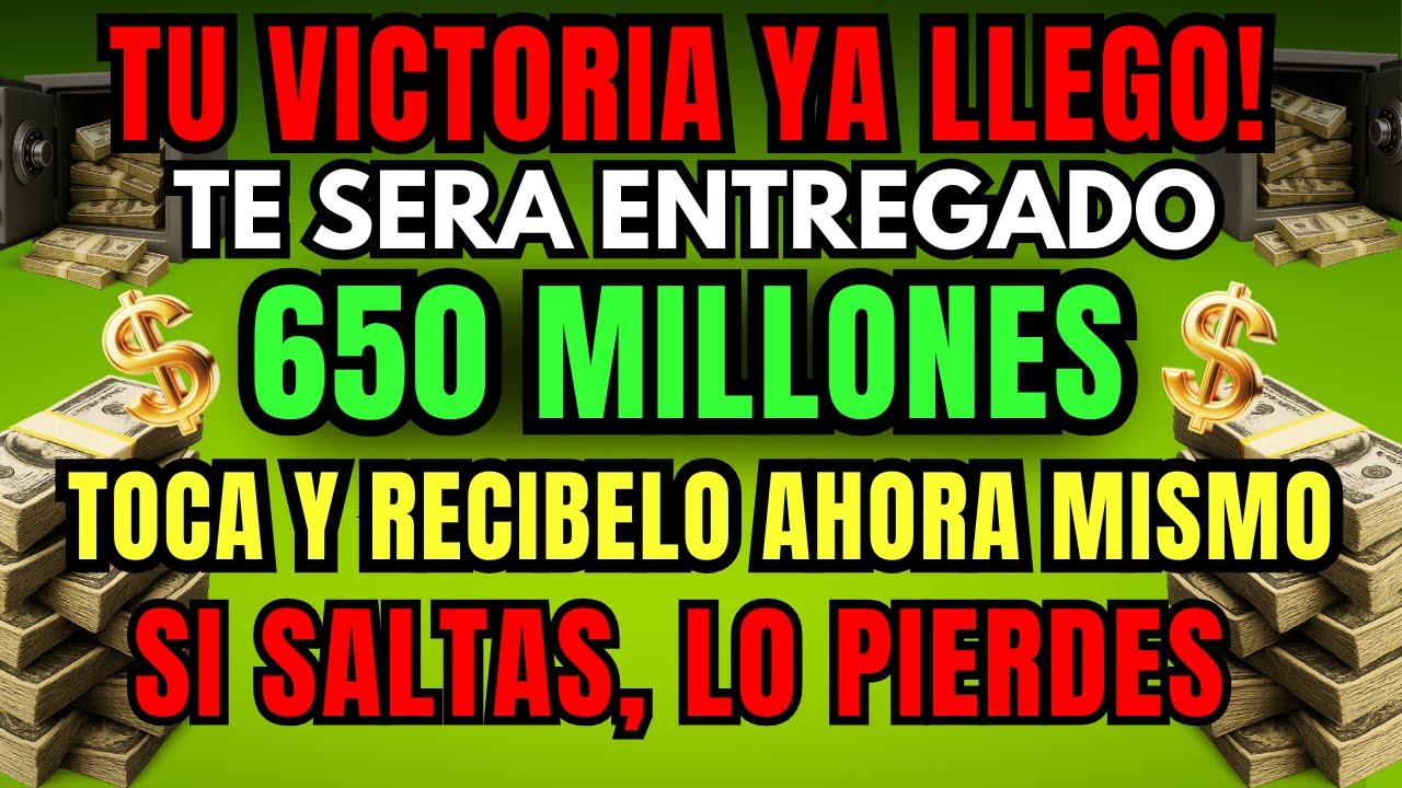 DIOS DICE: TU VICTORIA ES AHORA… TU FAMILIA SERÁ ALCANZADA POR UNA BENDICIÓN DIVINA 💫