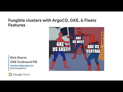 Building a Fleet of GKE Clusters with Argo CD 🐙 with Nick Ebert, Google