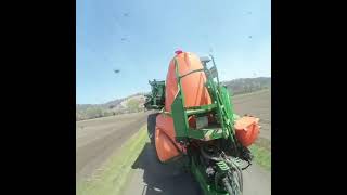 2021 Spraying Wheat timelaps