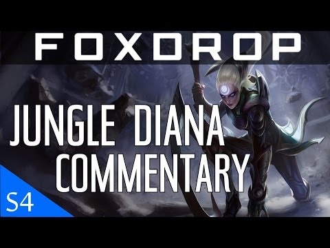 [Season 4] Diamond Jungle Diana Gameplay Commentary | League of Legends