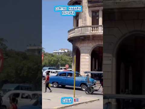 The streets of Centro habana in Cuba, Havana