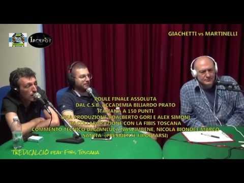 GIACHETTI vs D. MARTINELLI - CAMPIONATO REGIONALE TOSCANO 2016