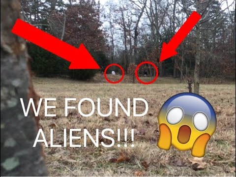WE FOUND ALIENS IN MY BACKYARD AGAIN!!! ALIEN FOOTAGE PROOF!!(You wish this was clickbait)