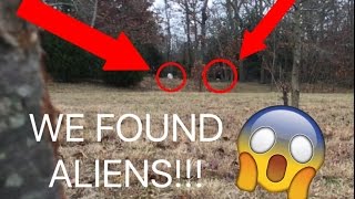 WE FOUND ALIENS IN MY BACKYARD AGAIN!!! ALIEN FOOTAGE PROOF!!(You wish this was clickbait)