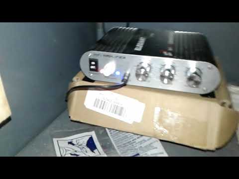 Update on the work box, and Elegant lp-838 mini amp demo