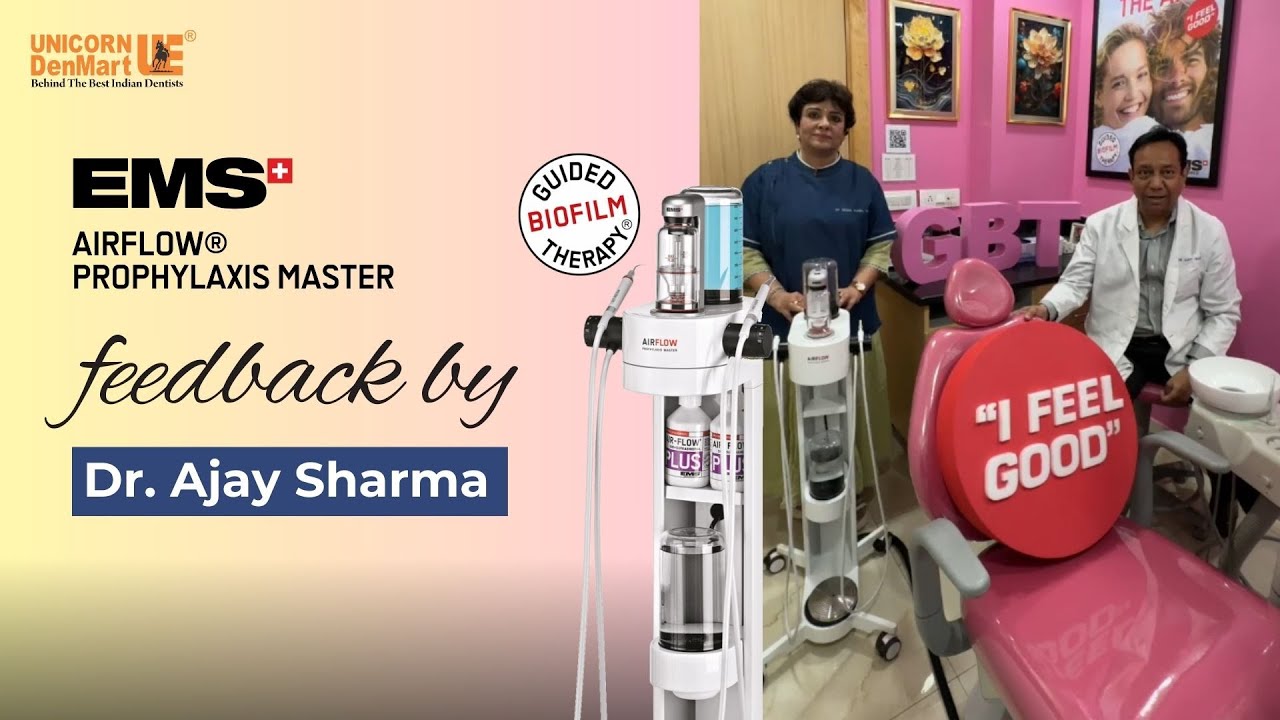 Dr. Ajay Sharma Review on EMS AIRFLOW® | Unicorn Denmart