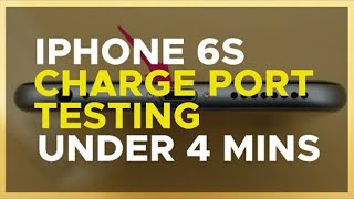 How to TEST iPhone 6S Charging Port is WORKING or NOT