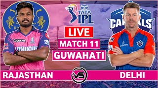 IPL 2023 Live: Rajasthan Royals vs Delhi Capitals Live | RR vs DC Live Scores & Commentary