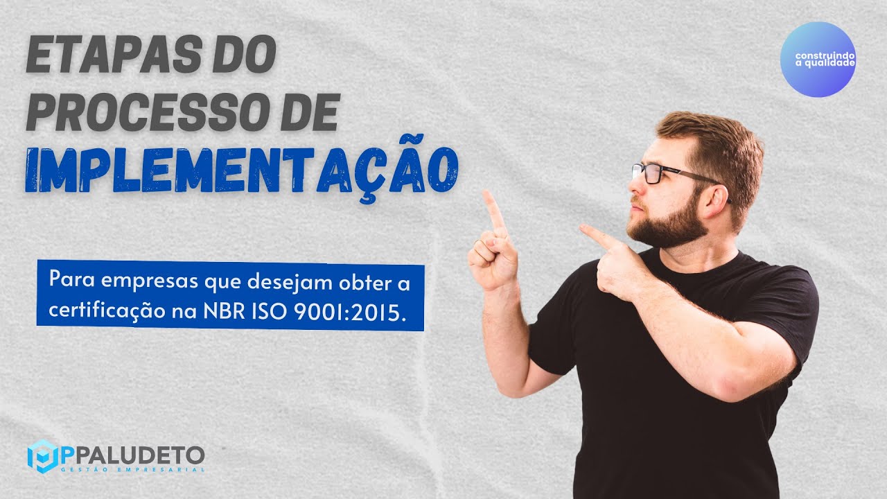 Etapas no processo de implementação de um sistema de gestão