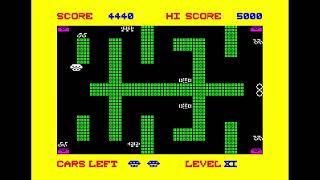 Panasonic JR-200 Game: Mars Cars (1983 Datamost)