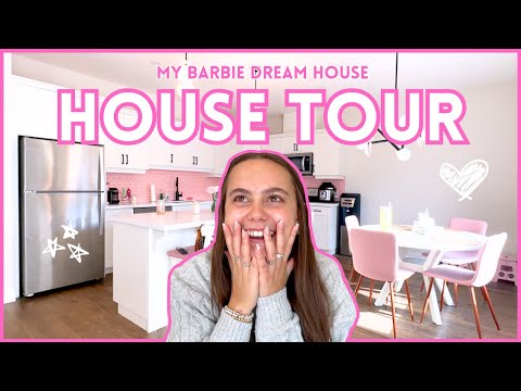 updated house tour (pink barbie dream house + moving?)