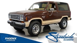 Video Thumbnail for 1986 Ford Bronco II