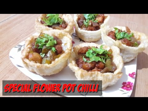 ഇത് ഒന്ന് മതി സൂപ്പർ ടേസ്റ്റാ 😋👌 Special Flowers Pot Chilli  Recipe