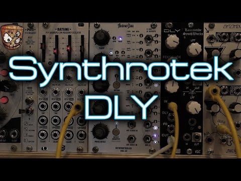 Synthrotek DLY Module PCB, Panel and Vactrol image 4