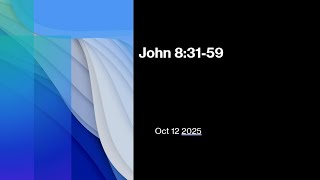 John 8:31-59