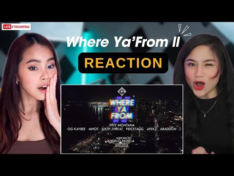 Where Ya from 2 - OG, Kaybee, Mhot, Sixth Threat, pricetagg, Apekz, Abaddon II Reaction video