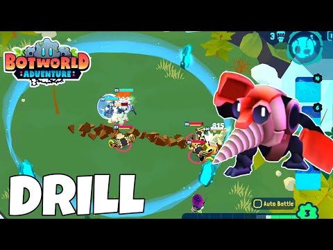 🔴 DRILL COMBO - BOTWORLD ADVENTURE gameplay