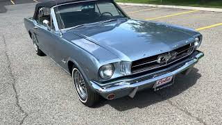 1965 Ford Mustang Convertible Top Up Walkaround