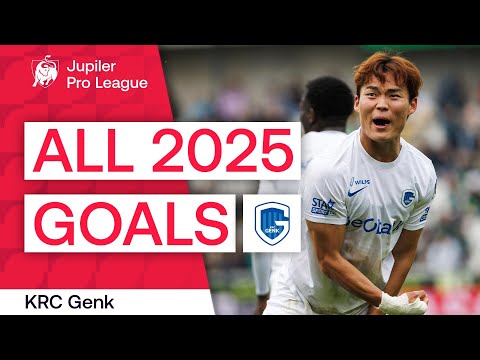 ALL KRC GENK GOALS IN 2025 | Jupiler Pro League