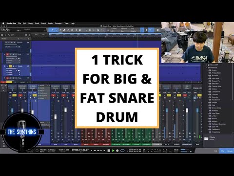 1 Trick For A BIG & FAT SNARE Drum Mix