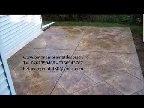 Beton Amprentat Goioasa -  Bacău  Tel.0761350488 -0766543767
