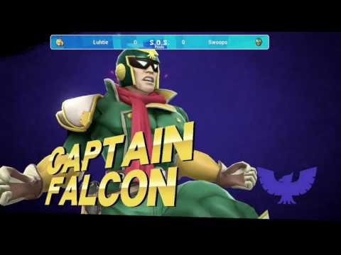 SOS12 Pools - Luhtie (Zero Suit Samus) vs Swoops (Captain Falcon)