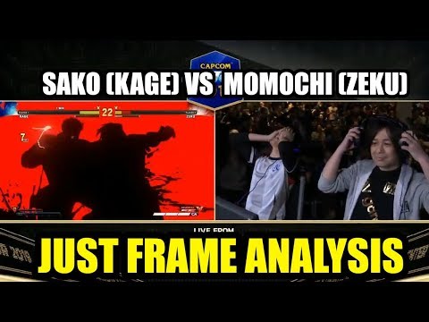 Just Frame Analysis! - NCR2019 - Sako (Kage) vs Momochi (Zeku)