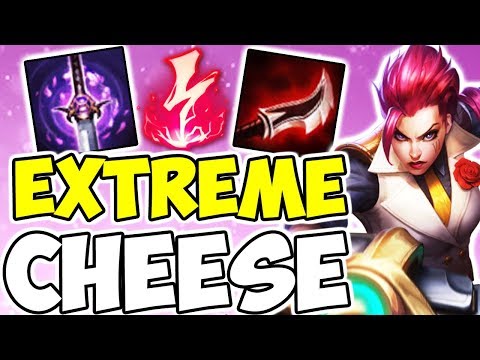 MADE THE WHOLE ENEMY TEAM RAGE QUIT! Full Lethality One-Shot Vi Build Mid League Of Legends Season 9