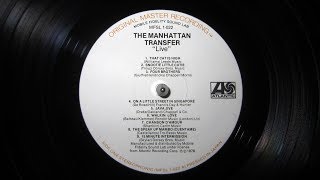 15 MINUTE INTERMISSION - The Manhattan Transfer Live - MFSL 1-022