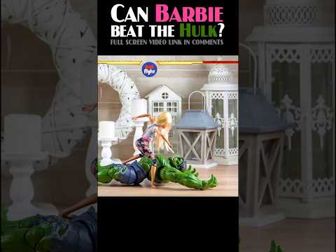 3M views on TikTok: Barbie said no to the Hulk - mortal kombat