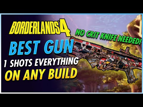 NEW Best Gun Found! MELT Bosses On ANY Build Guide - Borderlands 4