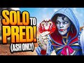 Solo To Apex Predator ASH ONLY Apex Legends