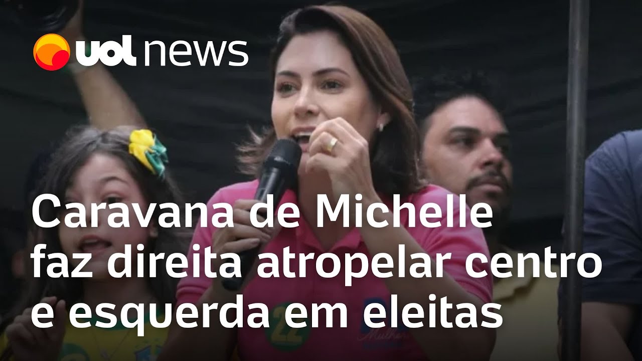 Caravana de Michelle Bolsonaro faz direita atropelar centro e esquerda em candidatas eleitas em 2024