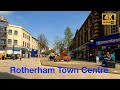 Walking Tour Rotherham Town Centre , South Yorkshire, UK in 4K