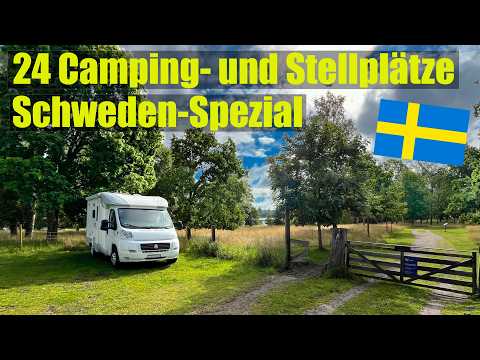 24 campsites and motorhome pitches Special Sweden – Motorhome in Sweden