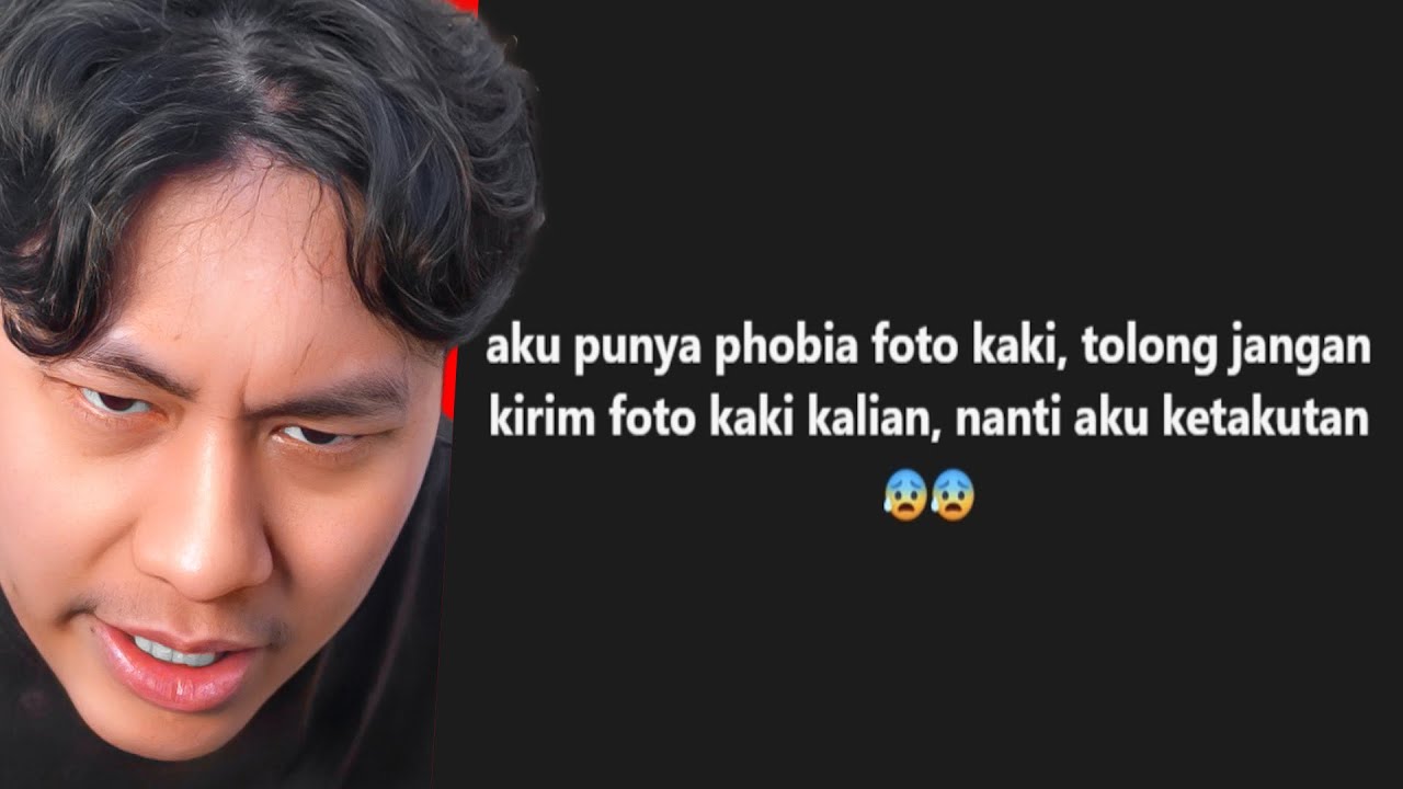 aku juga takut sama photo kaki..🤨 - REACT MEME KOCAK