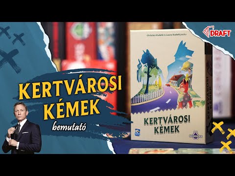 Az albán James Bond | Kertvárosi kémek társasjáték bemutató - :: DRAFT :: Társasjáték vlog