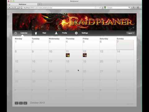Packedpixel Raidplaner 0.9.6
