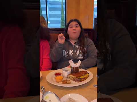 We told the Waiter to take Izzy’s food 😂😂😂