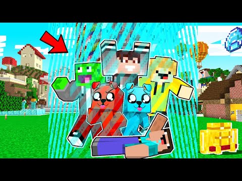 ZAMKNIĘTY W BARIERZE WOJANOWIC w Minecraft!