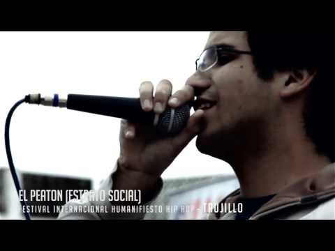 TRUJILLO representando en el Festival Internacional Humanifiesto Hip Hop