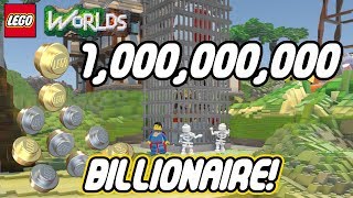 Lego Worlds | How To Unlock The Billionaire Achievement!