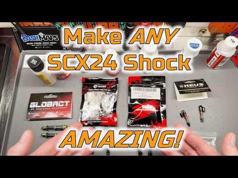 SCX24 Shock Tuning - A Different Approach