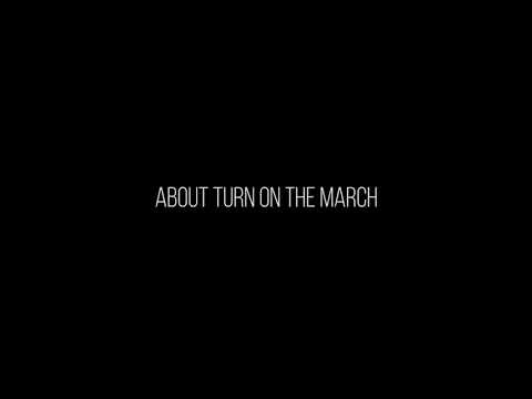ABOUT TURN ON THE MARCH