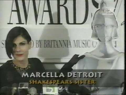Marcella Detroit - Brit Awards press conference 1993