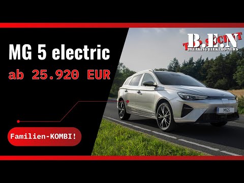 MG 5: Der bezahlbare vollelektrische FAMILIENKOMBI? Alle Infos, die wir bisher kennen!