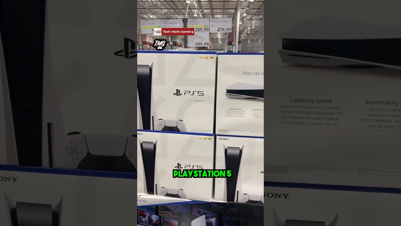 Costco PS5’s on shelves after black friday? Would you buy one? #ps5 #holidayshopping #shorts
