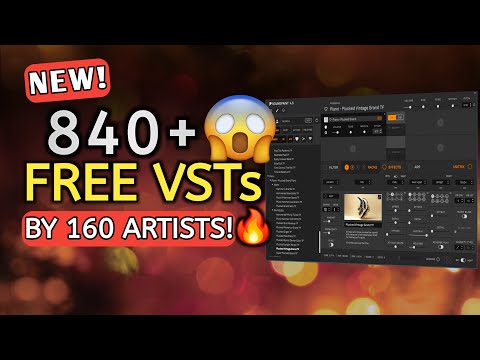 INSANE! 840+ FREE VST Instruments by 160 Artists 😱 (Synth, Piano, Guitar & More!) Soundpaint by 8DIO