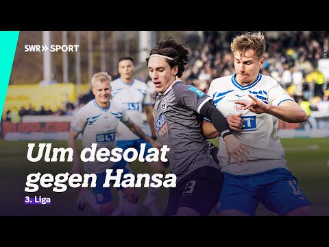 3. Liga: SSV Ulm - Hansa Rostock, 14. Spieltag | SWR Sport